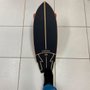 Simulador de Surf Nitro SK8 Carlos Burble e Bambu 31" X 10" - Madeira