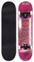 Skate Montado Iniciante Anti Action Dragão - Rosa