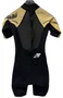 Sleeve Shorts John Semi-Novo Mormaii Extra Line 2mm - Black Golden