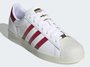 Tênis Adidas Masculino Superstar cabedal sintético - Cloud White  Cloud White  Gold Metallic