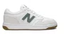 Tênis Feminino New Balance 480L - Branco/Verde Militar/Cinza