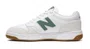 Tênis Feminino New Balance 480L - Branco/Verde Militar/Cinza