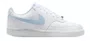 Tênis Feminino Nike Court Vision Lo - White/Hydrogen Blue