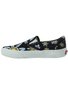 Tênis Feminino Vans Classic Slip On Trippy Floral Black/Yellow