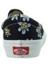 Tênis Feminino Vans Classic Slip On Trippy Floral Black/Yellow