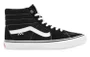 Tênis Feminino Vans SK8-HI Skate Pro - Black/White