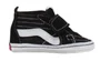 Tênis Infantil Vans SK8-HI Crib - Black/White