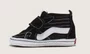 Tênis Infantil Vans SK8-HI Crib - Black/White