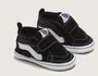 Tênis Infantil Vans SK8-HI Crib - Black/White