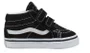 Tênis Infantil Vans Sk8 Mid Rissue V - Black/True White