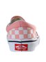 Tênis Infantil Vans Slip-On - Checkerboard Powder Pink