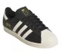 Tênis Masculino Adidas Superstar 80 - Preto/Bege