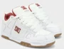Tênis Masculino DC Stag Imp - White/Brick Red