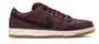 Tênis Masculino Nike Dunk Low Pro Iso Burgundy - Crush/Black