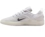 Tênis Masculino Nike SB Zoom Nyjah 4 - White/Noir