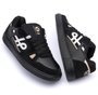 Tênis Masculino Ous 2K - Preto Branco Marrom Essencial