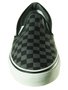 Tênis Masculino Vans Classic Slip On - Black/Pewter Checkerboard