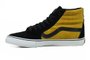 Tênis Masculino Vans SK8 Hi Pro (Corduroy) - Black/Yolk Yellow
