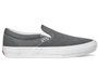Tênis Masculino Vans Slip On Pro - Pewter/True White