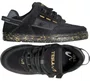 Tênis Tesla Coil Camurça Skate Premium - Black/Gold