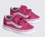 Tênis Vans Infantil Old Skoll V - Glitter Raspberry Rose