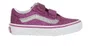 Tênis Vans Infantil Old Skool V - Glitter Raspberry Rose