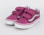Tênis Vans Infantil Old Skool V - Glitter Raspberry Rose