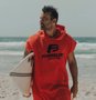 Toalha Poncho Surf Freesurf Acess toque suave e macio atoalhado extremamente útil   - Vermelho