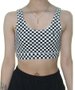 Top Feminino Vans Flying V - Quadriculado